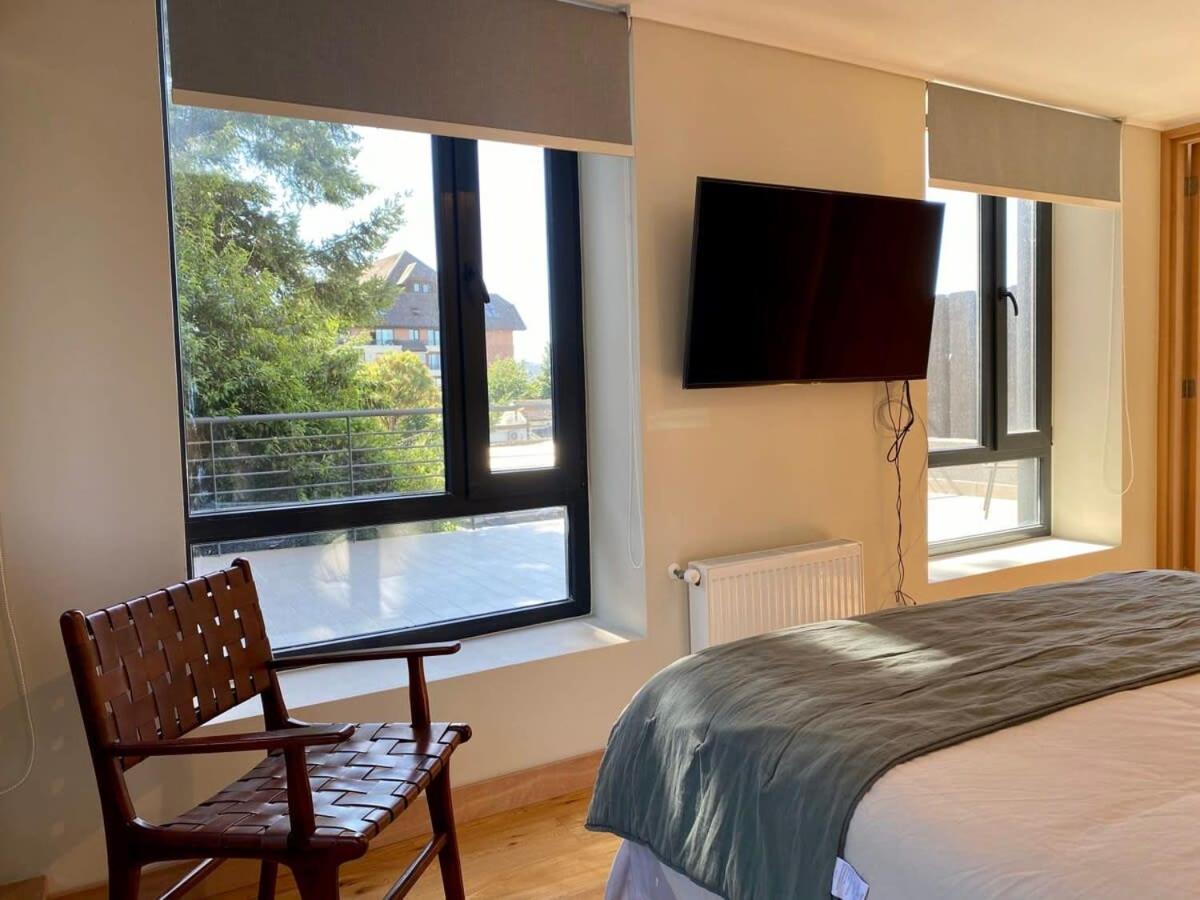 Hom I Amplio Depto Con Piscina Y Estacionamiento Privado 1002 Apartamento Puerto Varas